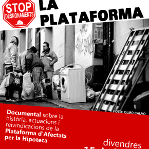 Documental “La Plataforma” sobre les PAH